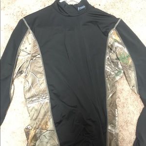 Camo turtleneck